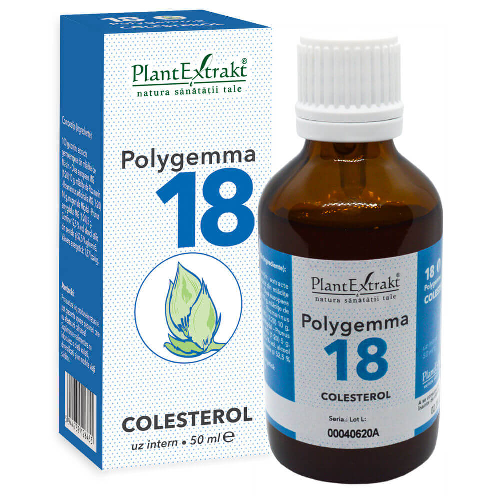 Polygemma 18, Colesterol, 50 ml, Plant Extrakt