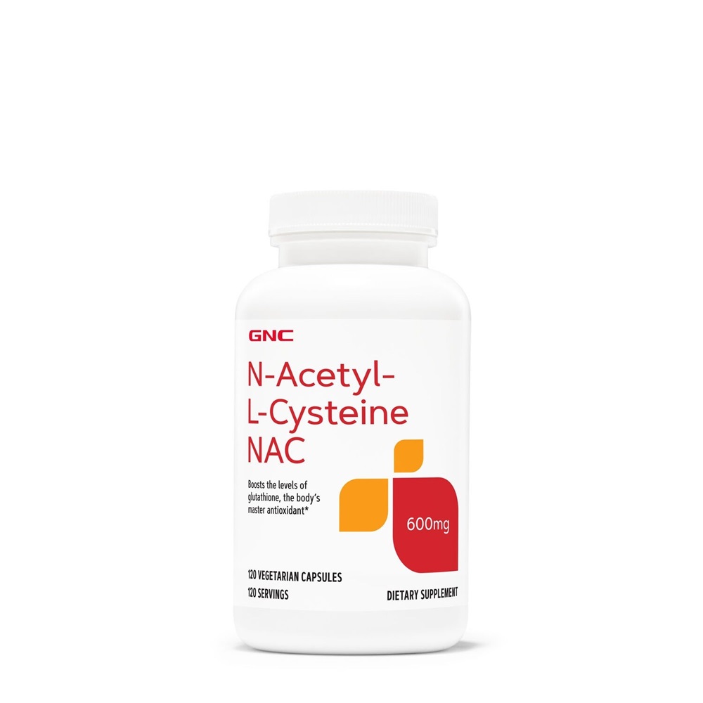 N-Acetyl-L-Cysteine NAC, 600 mg, 120 capsule, GNC