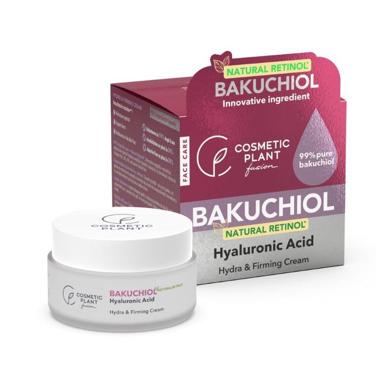 Crema hidratanta pentru fermitate Bakuchiol, 50 ml, Cosmetic Plant