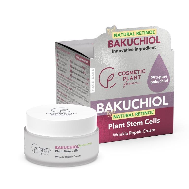Crema antirid pentru fata Bakuchiol, 50 ml, Cosmetic Plant