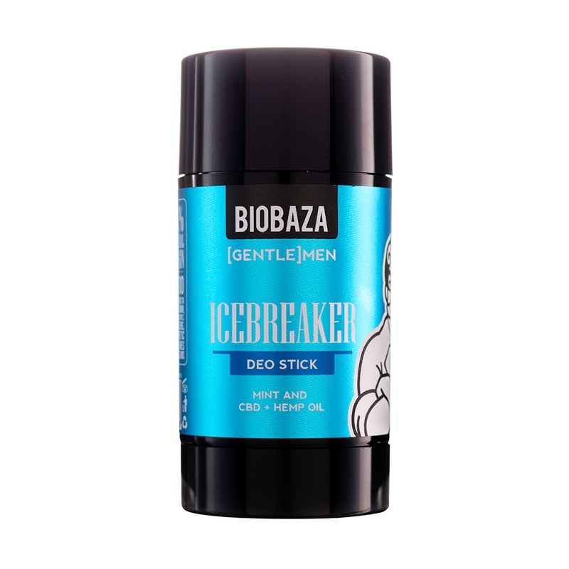Deodorant stick fara aluminiu cu ulei de pin si menta pentru barbati Icebreaker, 50 ml, Biobaza