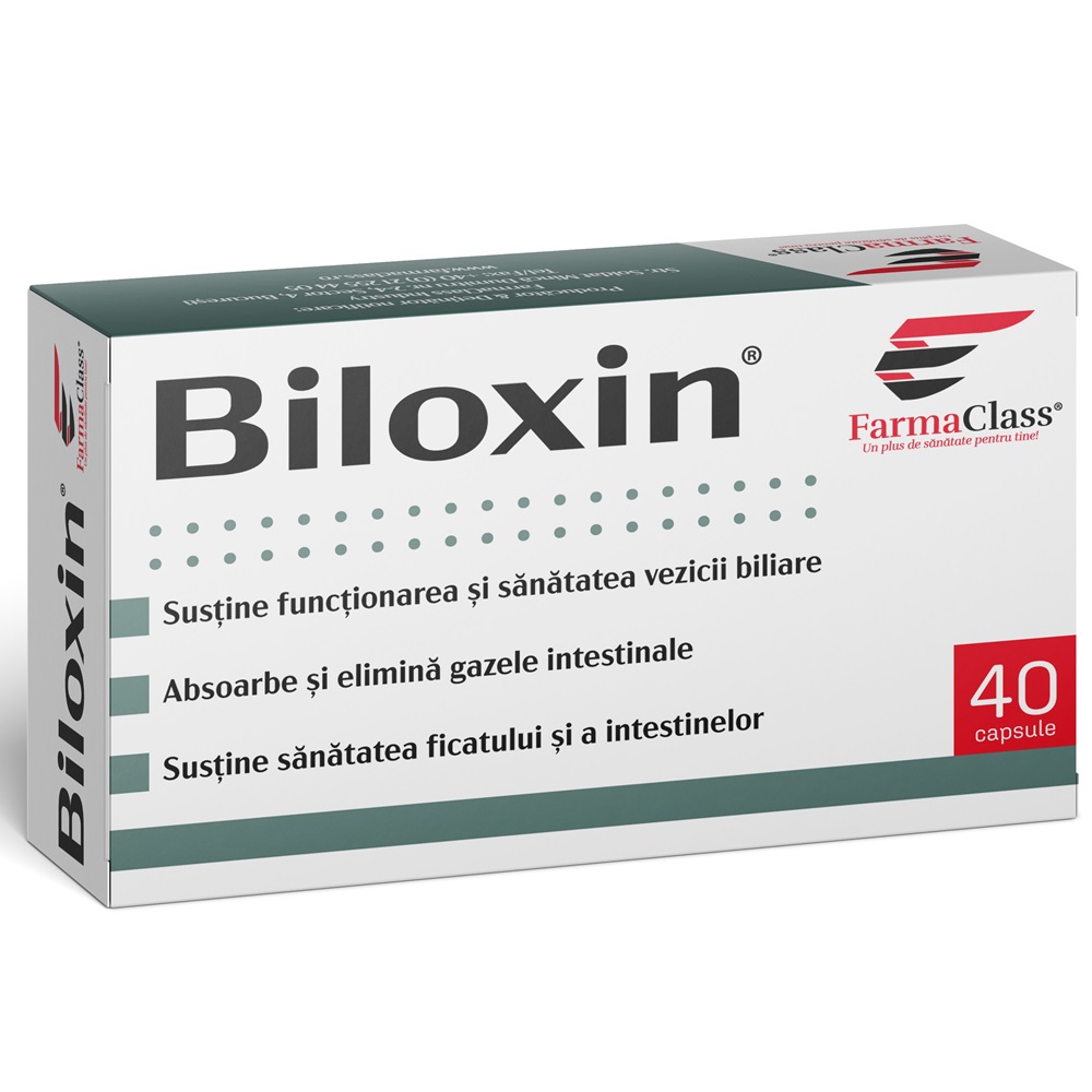 Biloxin, 40 capsule, FarmaClass