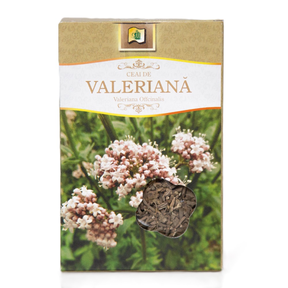 Ceai de valeriana, 50 g, Stef Mar Valcea
