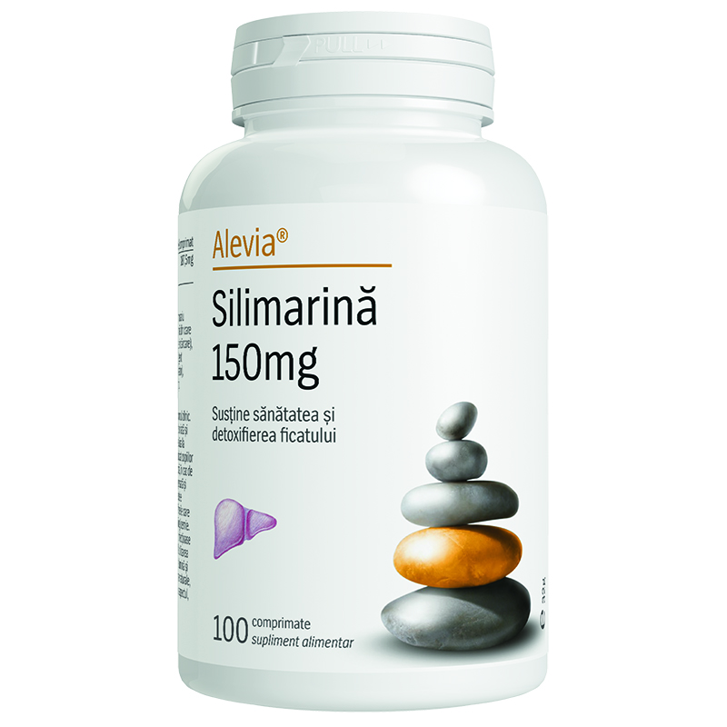 Silimarina, 150 mg, 100 comprimate, Alevia