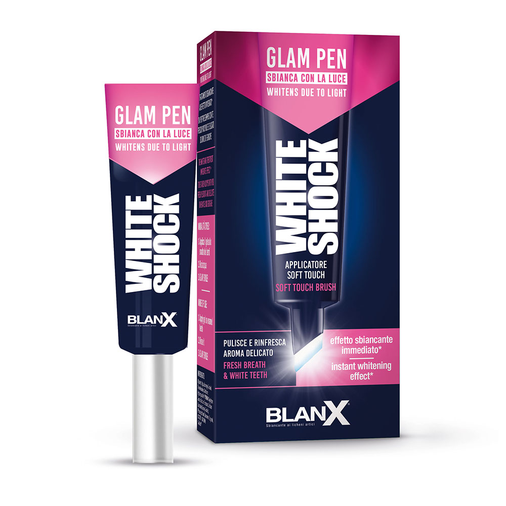 Gel pentru albirea dintilor Glam Pen White Shock, 12 ml, BlanX