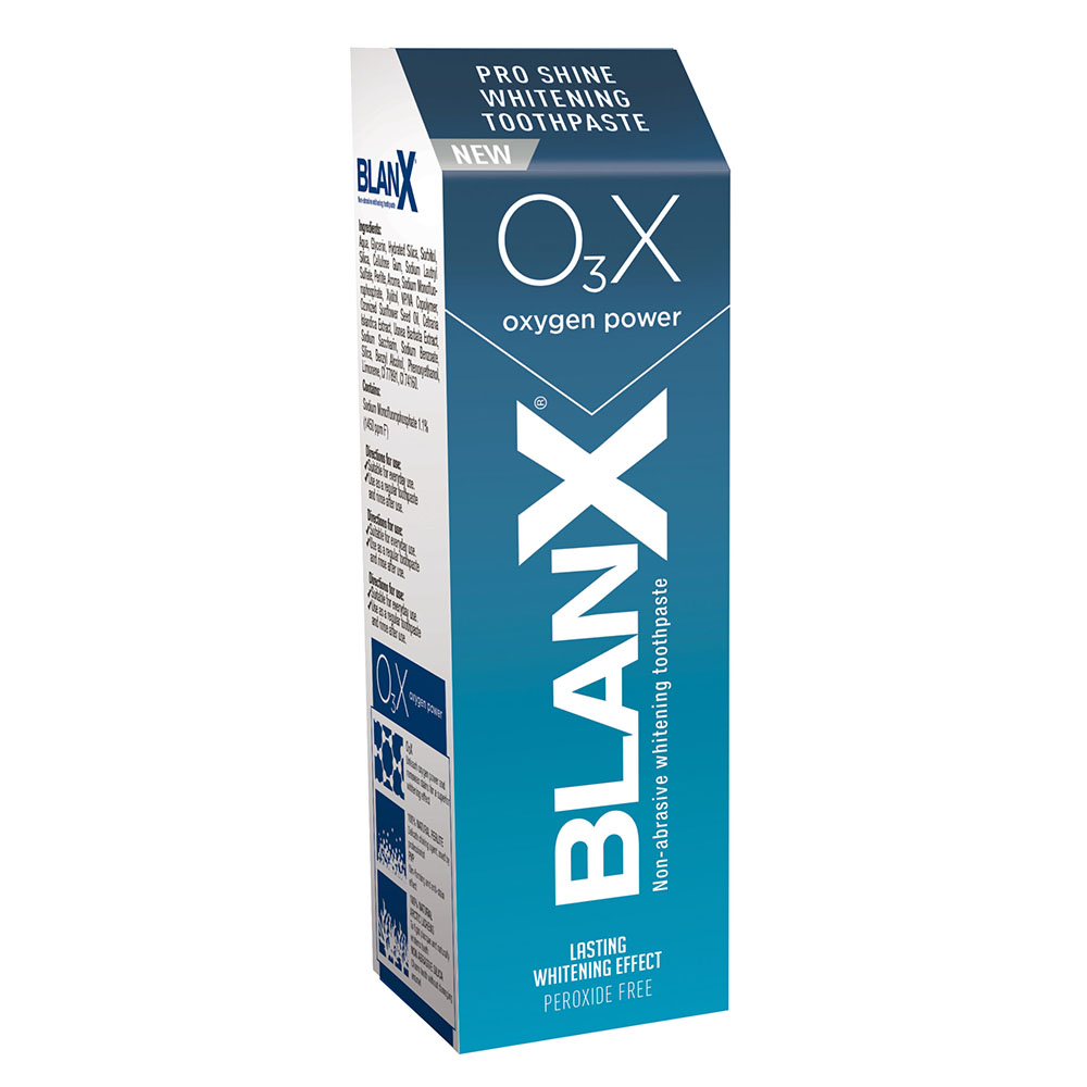 Pasta de dinti pentru albire si polisare cu oxigen activ, 75 ml, BlanX