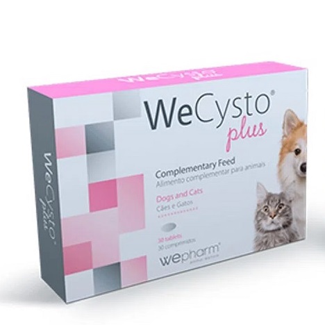 Supliment nutritiv pentru sustinerea functiei urinare la pisici WeCysto Plus, 30 capsule, WePharm