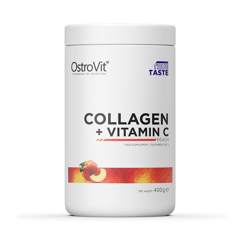 Colagen + Vitamina C piersici, 400 g, OstroVit