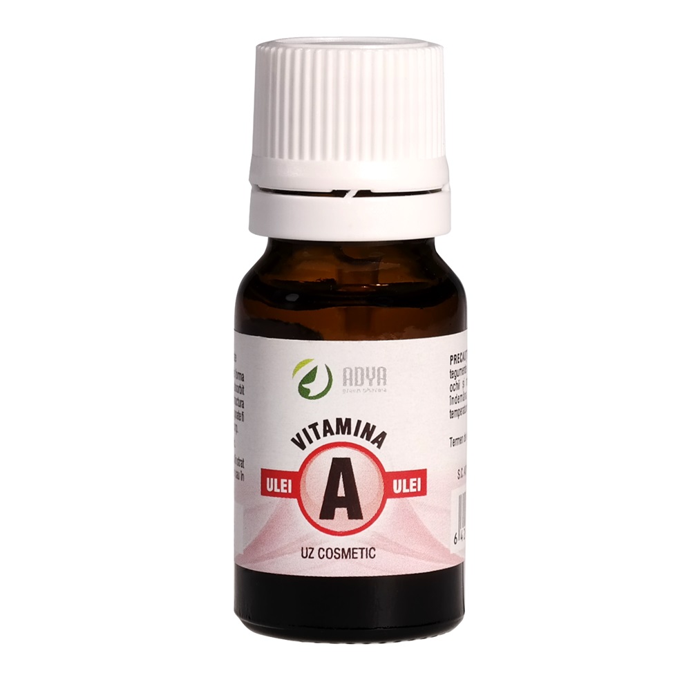 Vitamina A de uz extern, 10 ml, Adya Green Pharma