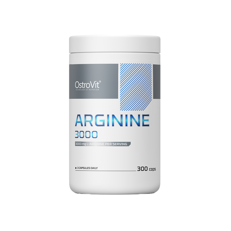 L-arginina, 1000 mg, 300 capsule, OstroVit