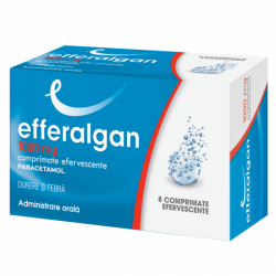 Efferalgan, 1000 mg, 8 comprimate efervescente, Ursapharm Arzeimittel