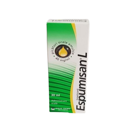 Espumisan L, 40 mg/ml picături orale, emulsie, 30 ml, Berlin-Chemie Ag