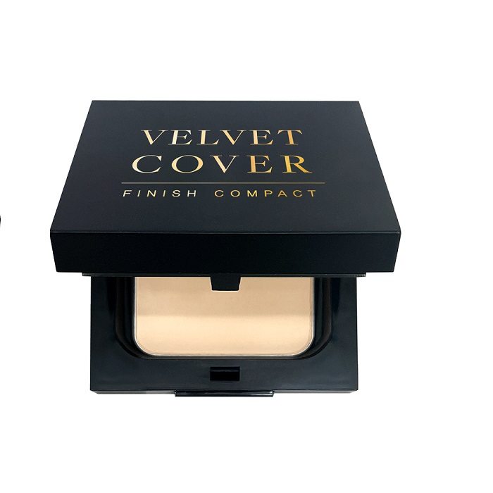 Pudra compacta Velvet Cover Finish Compact, Light Beige nr. 21, 14 g, Dr Hedison