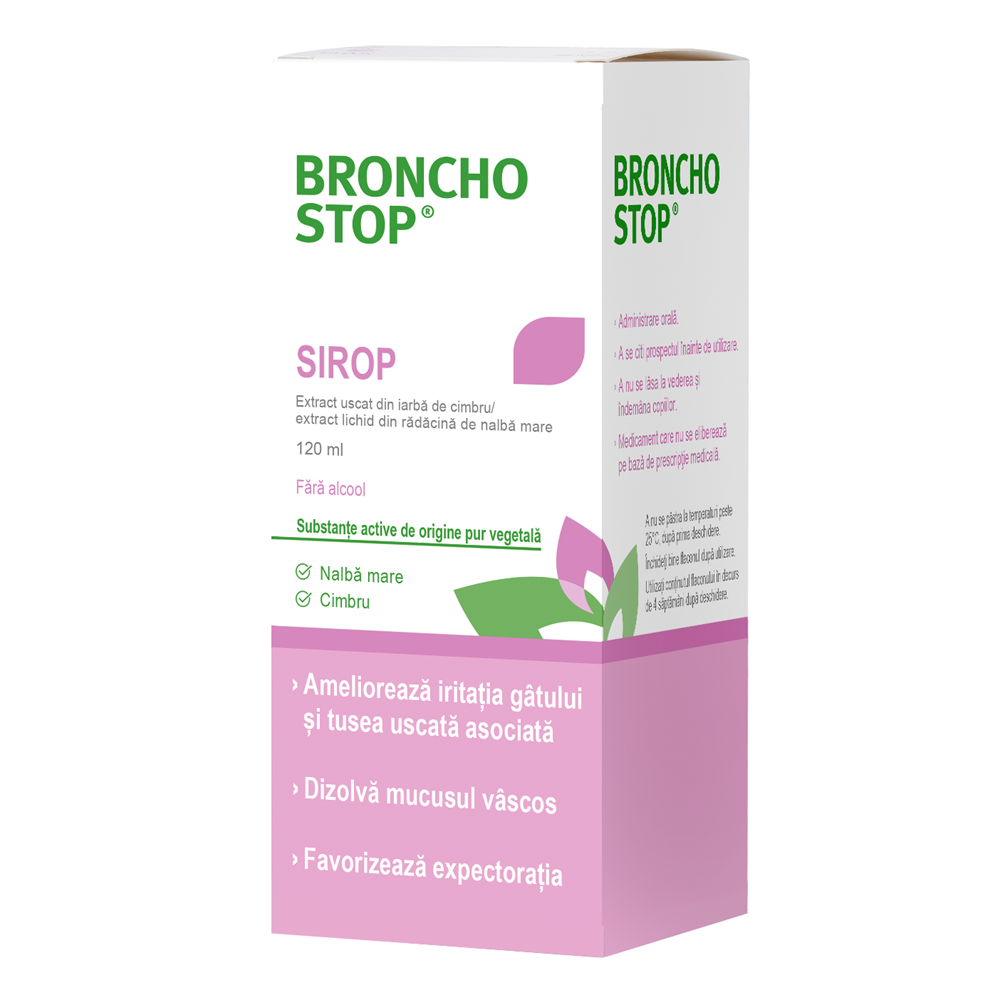 Bronchostop sirop, 120 ml, Kwizda Pharma