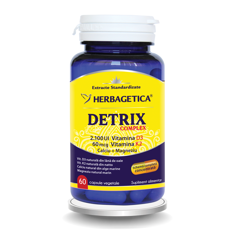 Detrix, 60 capsule vegetale, Herbagetica
