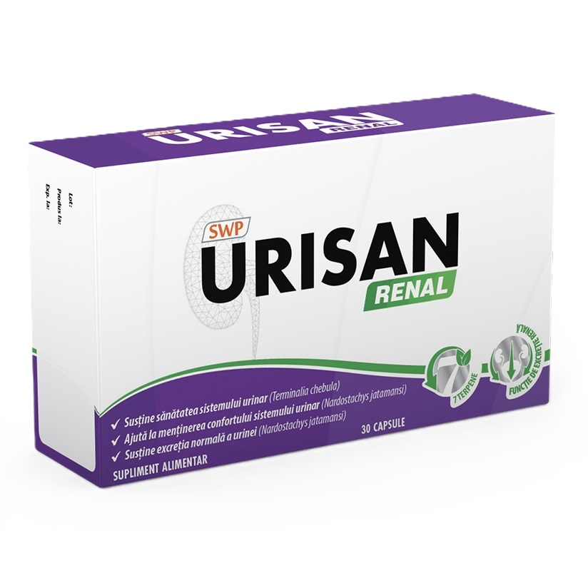 Urisan Renal, 30 capsule - Sun Wave Pharma