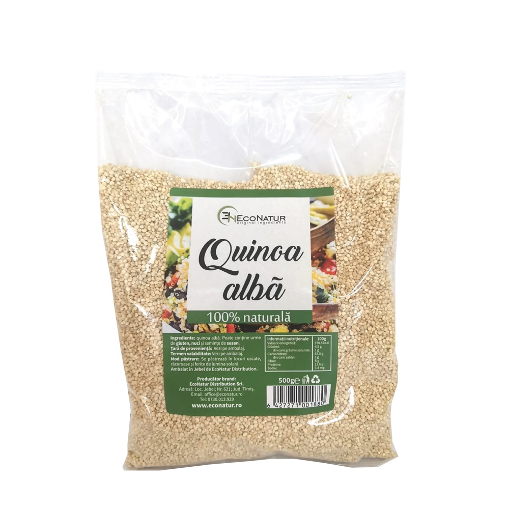 Quinoa alba, 500 g - Econatur