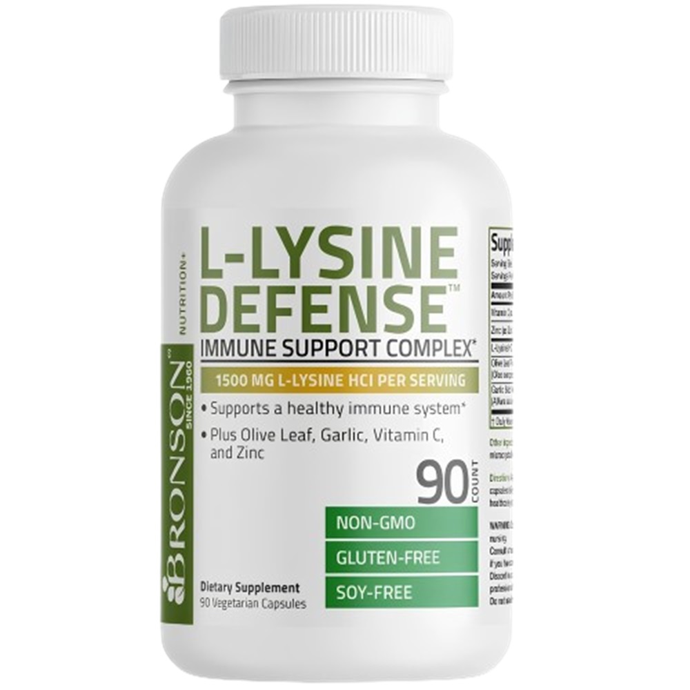 L-Lysine Defense, 1500 mg, 90 capsule, Bronson