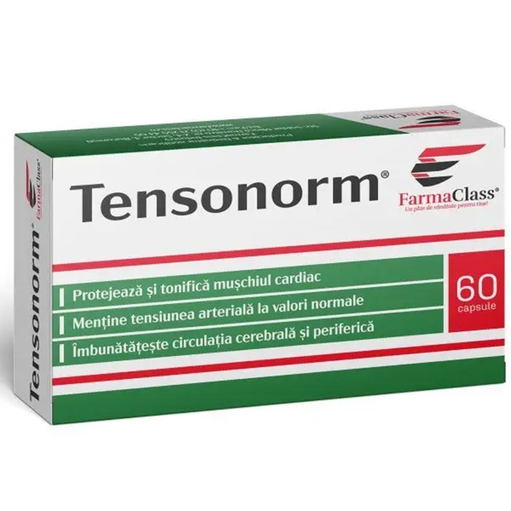 Tensonorm, 60 capsule, FarmaClass