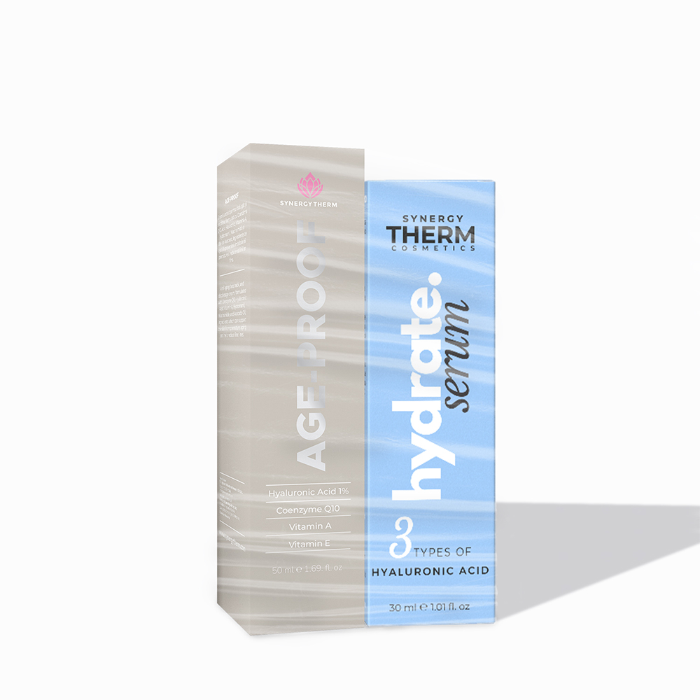 Pachet Age Proof + Ser hidratant, 50 ml + 30ml, Synergy Therm