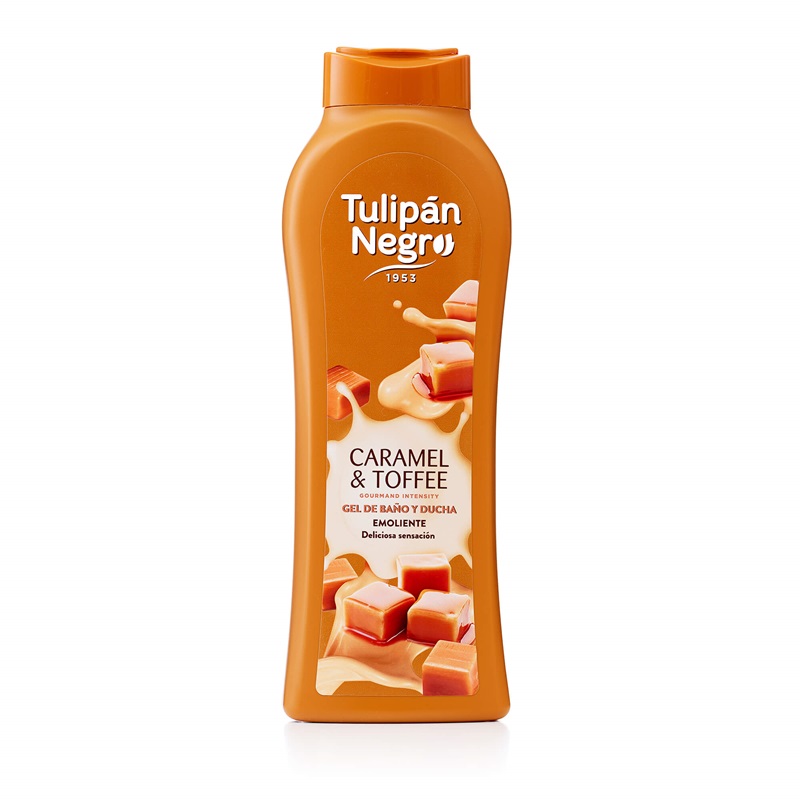 Gel de dus Caramel Cream Toffee, 650 ml, Tulipan Negro
