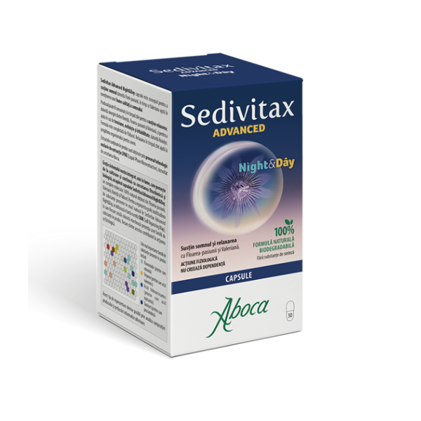Sedivitax Advanced Night&Day, 30 capsule, Aboca