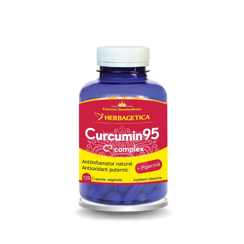 Curcumin95 C3 Complex, 120 capsule, Herbagetica