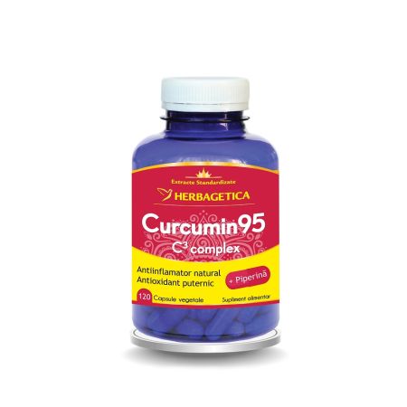 Curcumin95 C3 Complex, 120 capsule - Herbagetica