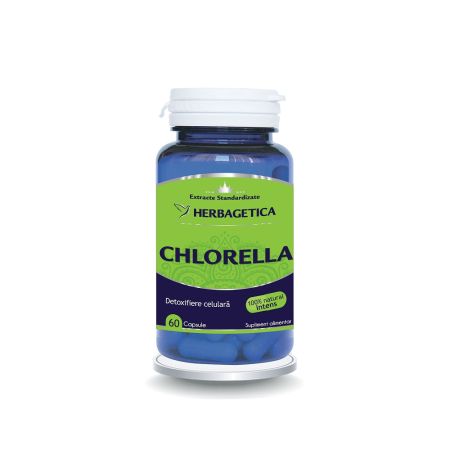 Chlorella, 60 capsule - Herbagetica