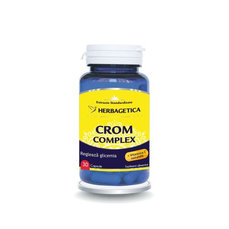 Crom Complex, 30 capsule - Herbagetica