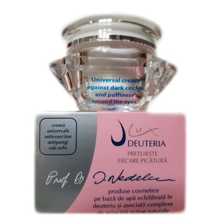 Crema universala pentru ochi anticearcane si antipungi, 30 ml, Deuteria Cosmetics