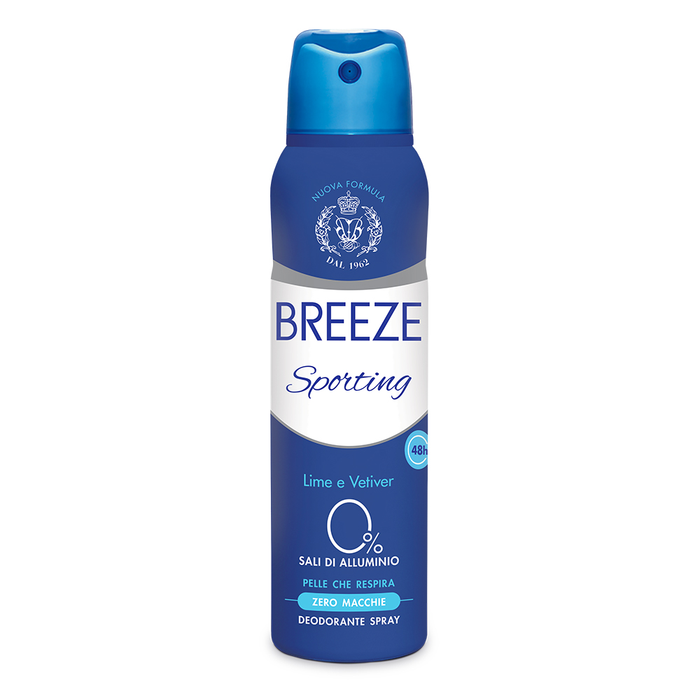Deodorant spray fara aluminiu Sporting, 150 ml, Breeze