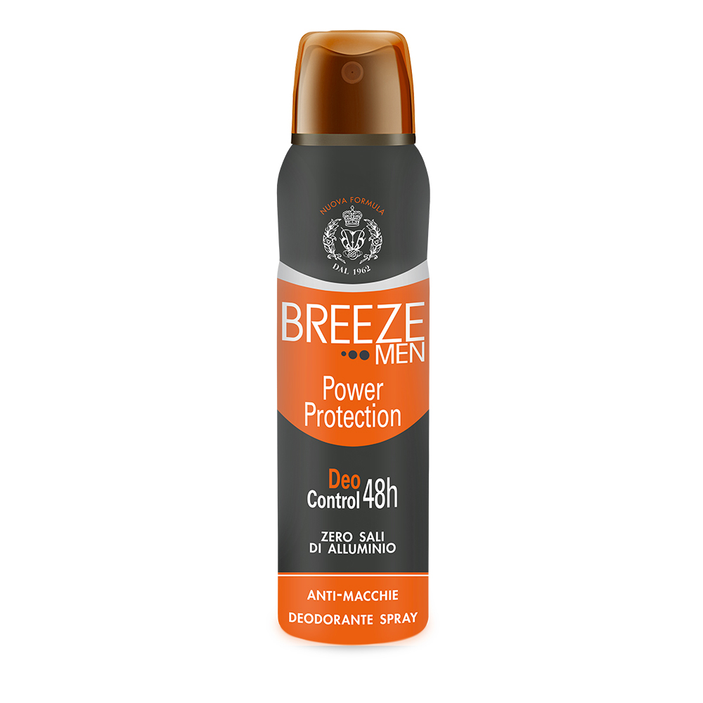 Deodorant spray fara aluminiu pentru barbati Power Protection Men, 150 ml, Breeze