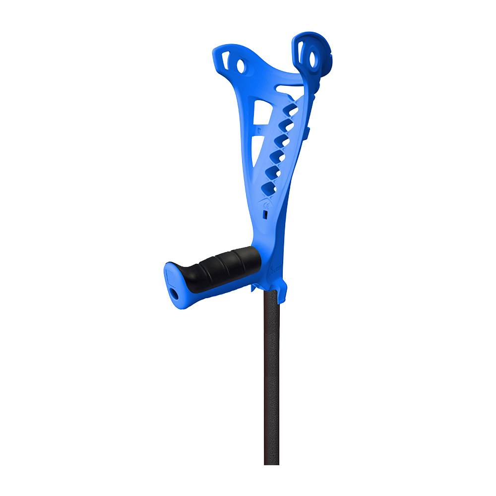 Carja ergonomica albastra ASW/03/02 Access Safe Walk, 1 bucata, Biogenetix