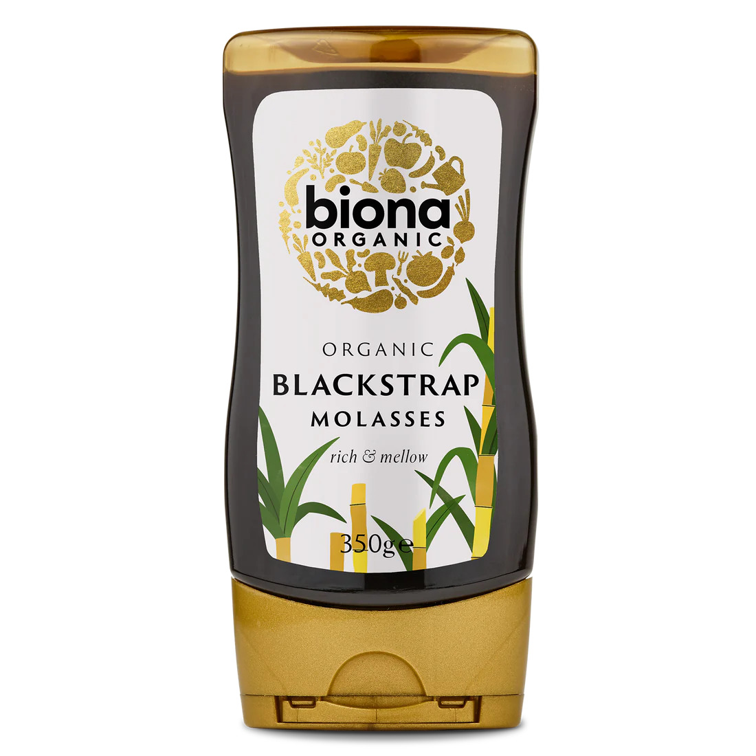 Sirop de melasa blackstrap bio, 350 g, Biona