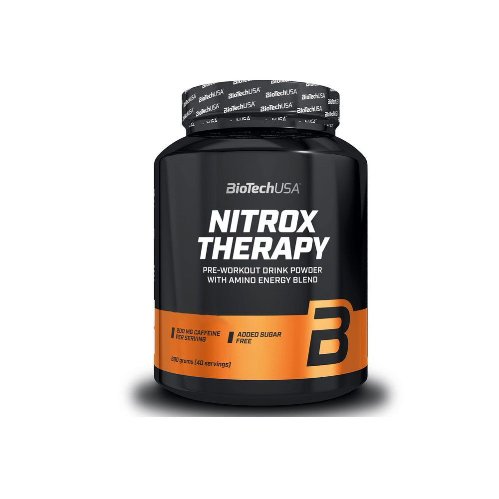 Preworkout Nitrox Therapy Peach, 680 g, Biotech USA