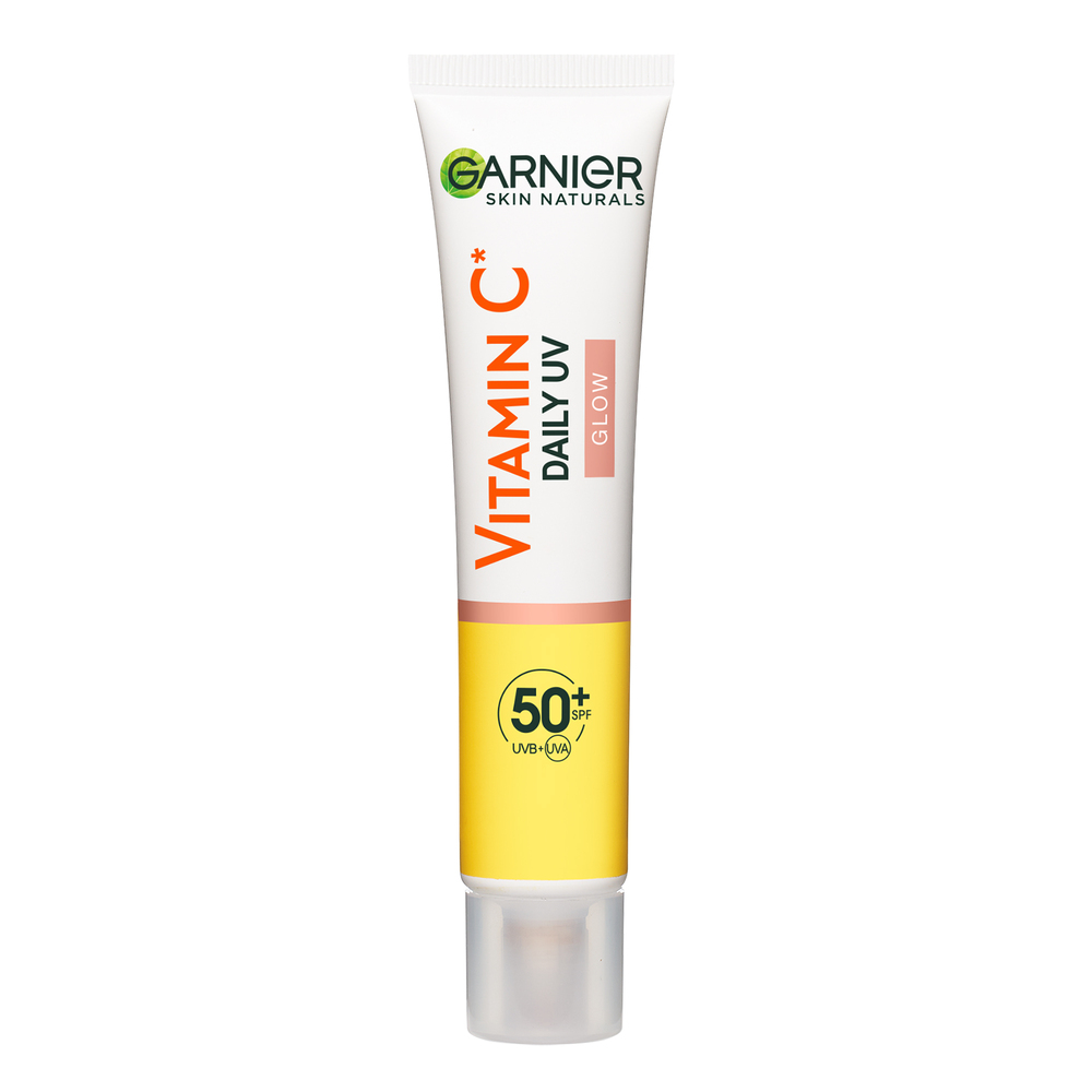 Crema fluida nuantatoare cu SPF 50+ Vitamin C Skin Naturals, 40 ml, Garnier