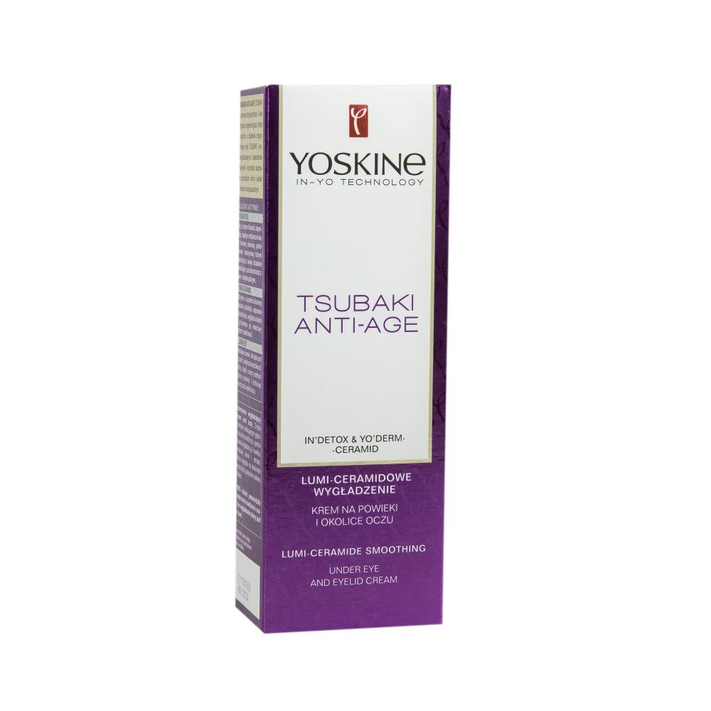 Crema antirid pentru zona ochilor Tsubachi Anti-Age, 15 ml, Yoskine