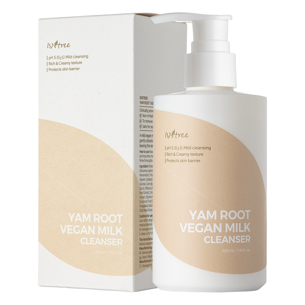 Lapte demachiant Yam Root Vegan Milk Cleanser, 220 ml, Isntree