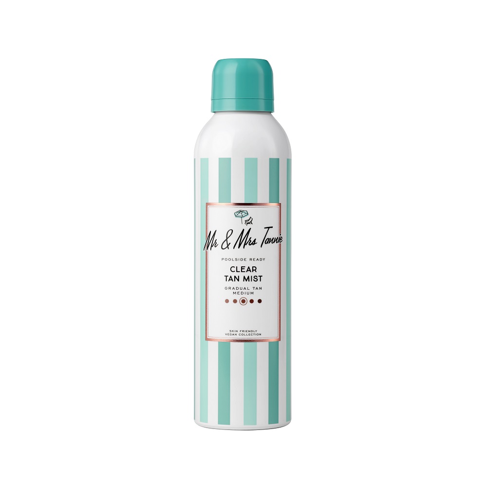 Spray autobronzant Clear Tan Mist, 200 ml, Mr&Mrs Tannie