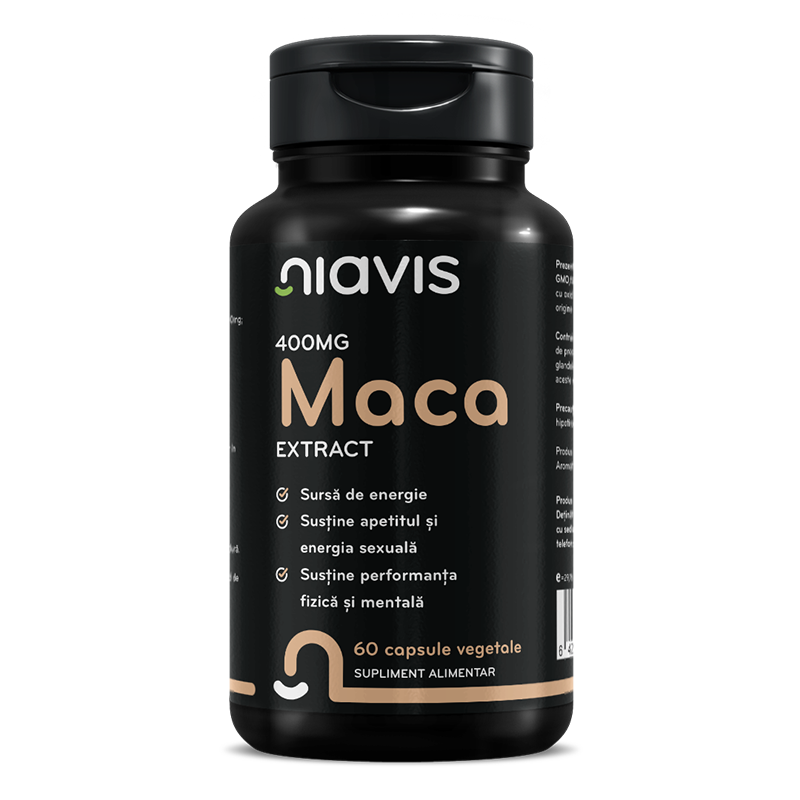 Maca Extract, 400 mg, 60 capsule, Niavis