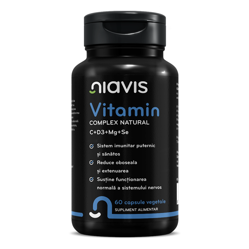 Vitamin Complex Natural, 60 capsule, Niavis