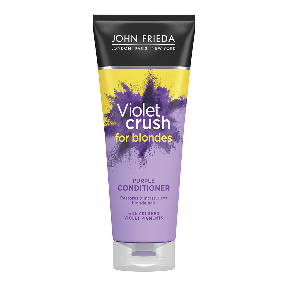 Balsam cu pigmenti violet pentru par blond Violet Crush, 250 ml, John Frieda