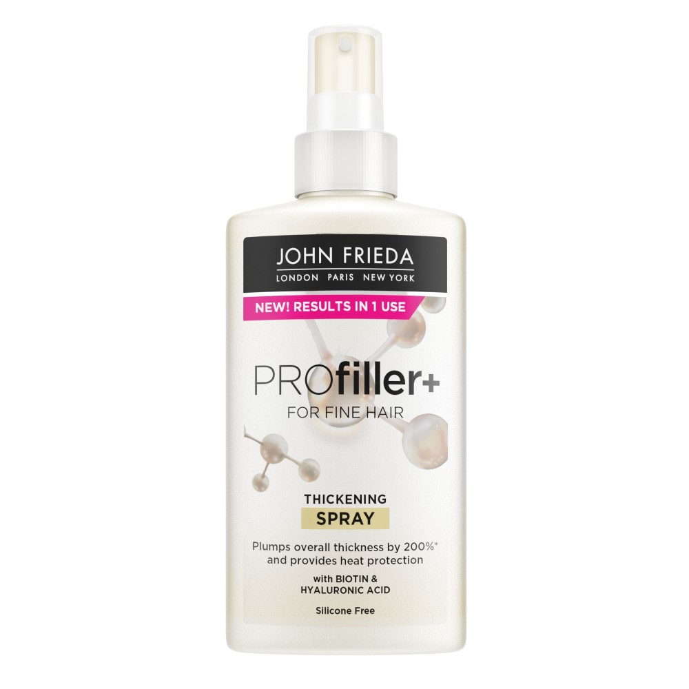 Spray cu protectie termica pentru ingrosarea parului fin ProFiller+, 250 ml, John Frieda