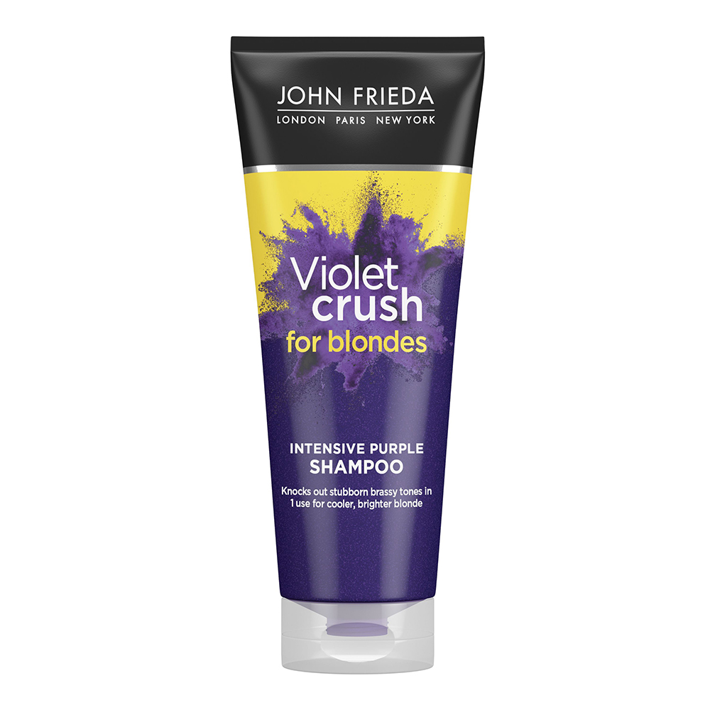Sampon cu pigmenti violet pentru par blond Violet Crush Intensive, 250 ml, John Frieda