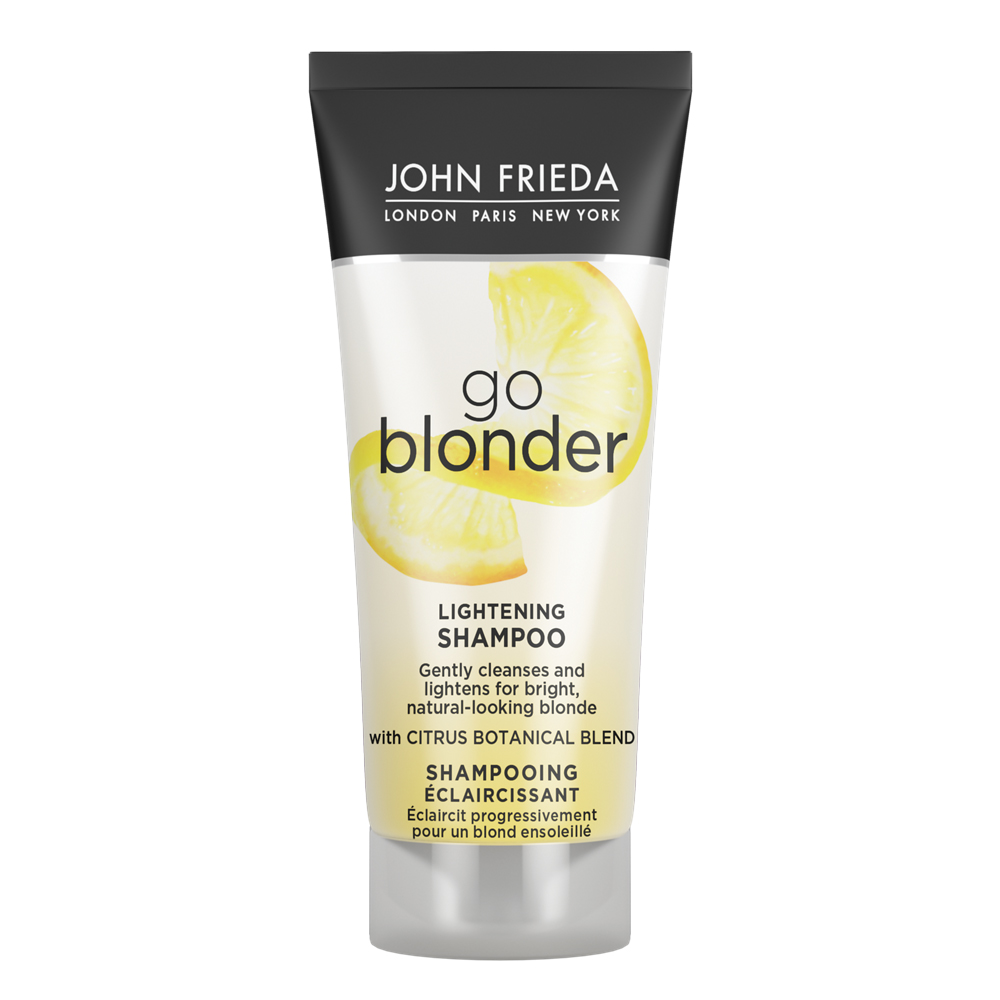 Sampon iluminator pentru par blond Go Blonder, 75 ml, John Frieda