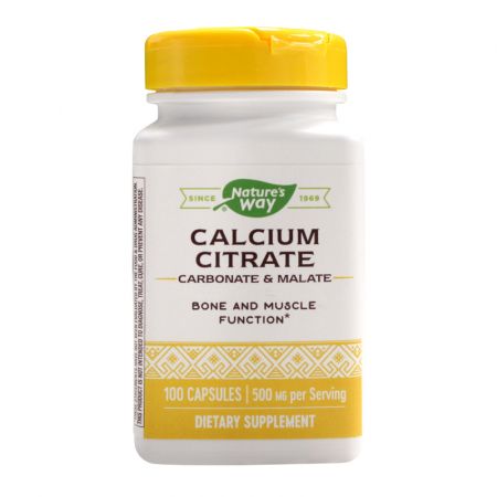 Calcium Citrate Nature's Way, 100 capsule - Secom