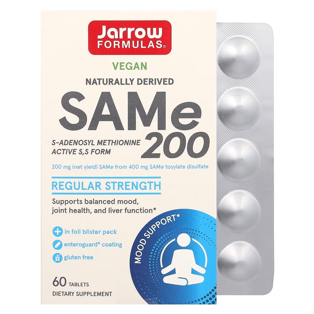 Sam-e Full Potency, 200 mg, 60 tablete, Secom