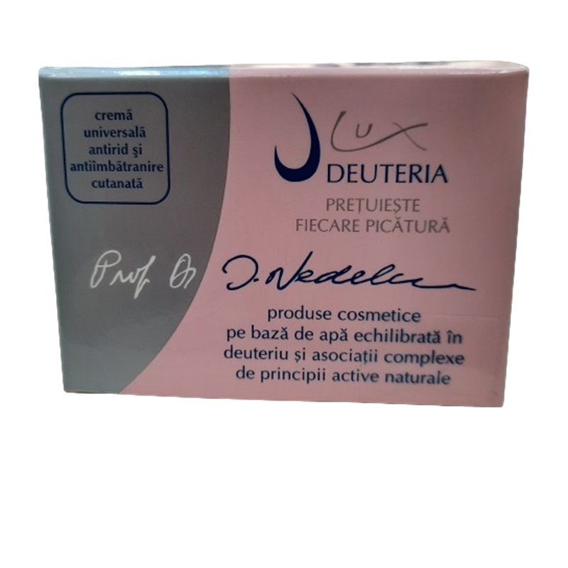 Crema universala antirid si anti-imbatranire cutanata, 30 ml, Deuteria Cosmetics