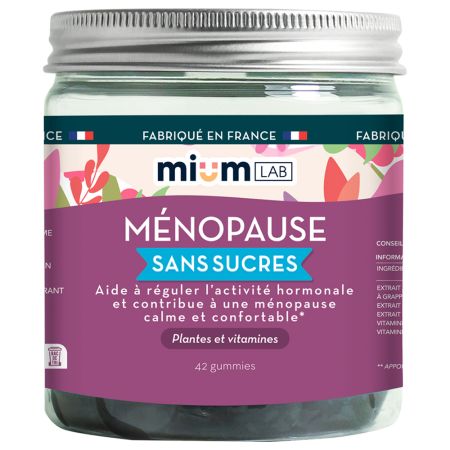 Jeleuri gumate fara zahar pentru menopauza Menopausé, 42 bucati, Les Miraculeux